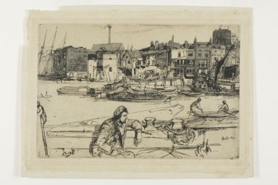 Black Lion Wharf by James Abbott McNeill Whistler