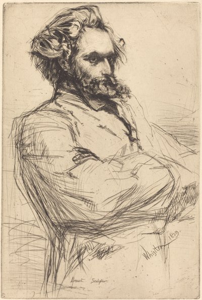 C. L. Drouet, Sculptor by James Abbott McNeill Whistler