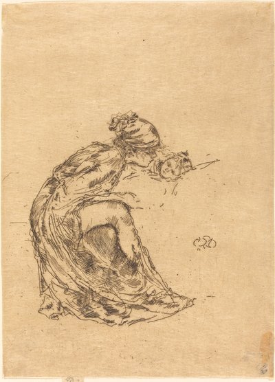 Cameo, No.I by James Abbott McNeill Whistler