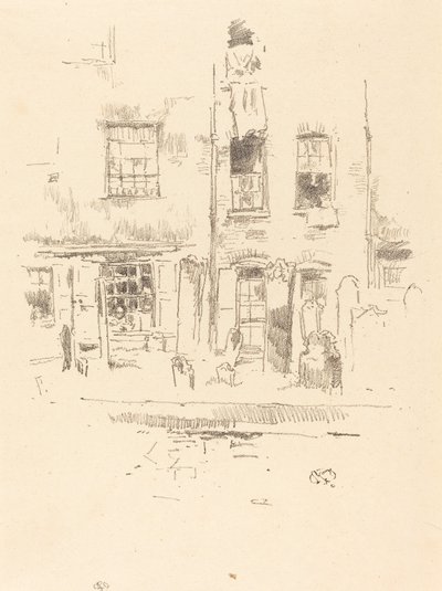 Churchyard by James Abbott McNeill Whistler