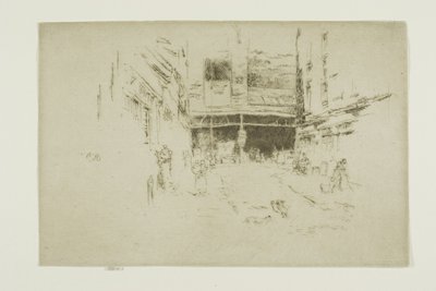 Clothes-Exchange, Houndsditch, No. 1 by James Abbott McNeill Whistler