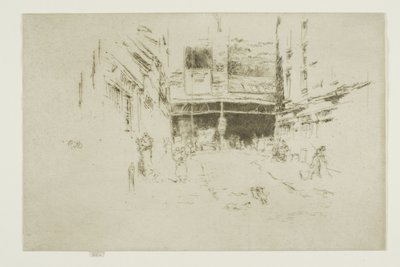 Clothes-Exchange, Houndsditch, No. 1 by James Abbott McNeill Whistler