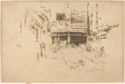 Clothes Exchange, No.I by James Abbott McNeill Whistler