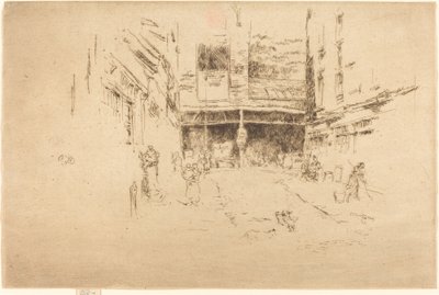 Clothes Exchange, No.I by James Abbott McNeill Whistler