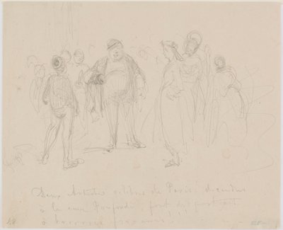 Two Famous Artists of Paris by James Abbott McNeill Whistler