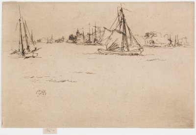 Dordrecht by James Abbott McNeill Whistler