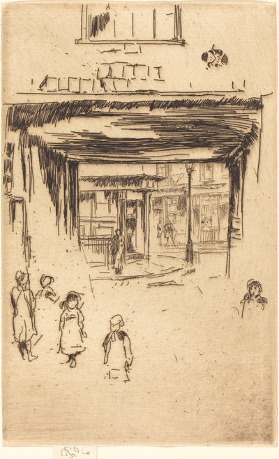 Drury Lane by James Abbott McNeill Whistler