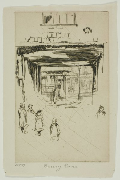Drury Lane by James McNeill Whistler