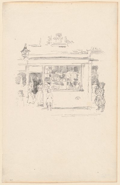 Drury Lane Rags by James Abbott McNeill Whistler