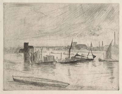 Early Morning Battersea by James McNeill Whistler