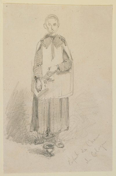 Choir Boy of Cologne by James Abbott McNeill Whistler