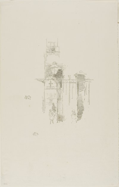 Entrance Gate by James Abbott McNeill Whistler