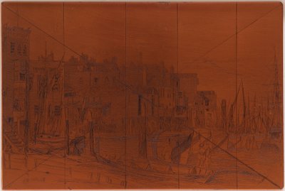 Etching Plate: Thames Police by James Abbott McNeill Whistler