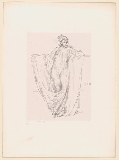Figure Study by James Abbott McNeill Whistler