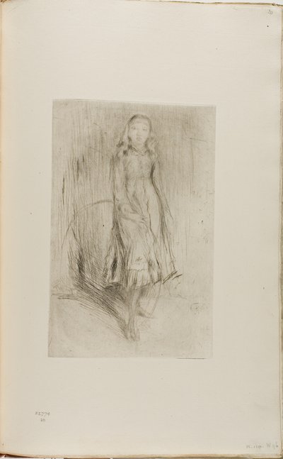Florence Leyland by James Abbott McNeill Whistler