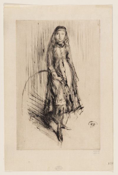 Florence Leyland by James Abbott McNeill Whistler