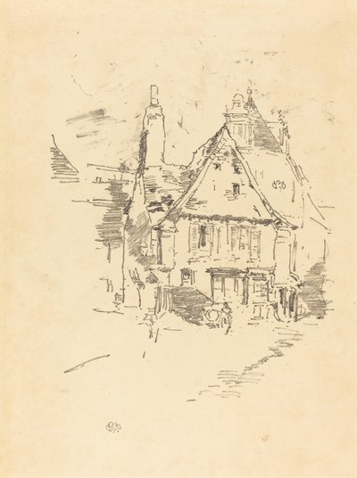 Gabled Roofs by James Abbott McNeill Whistler