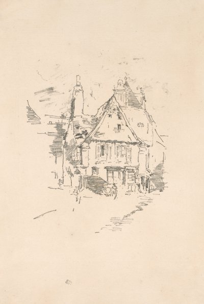 Gabled Roofs by James Abbott McNeill Whistler