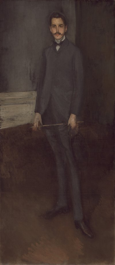 George W. Vanderbilt by James Abbott McNeill Whistler