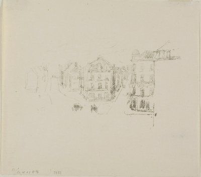 Grand Rue, Dieppe by James McNeill Whistler