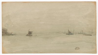 Grey and Silver – Liverpool by James Abbott McNeill Whistler