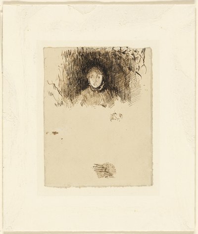Head of a Girl by James McNeill Whistler