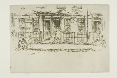 Justice Walk, Chelsea by James Abbott McNeill Whistler