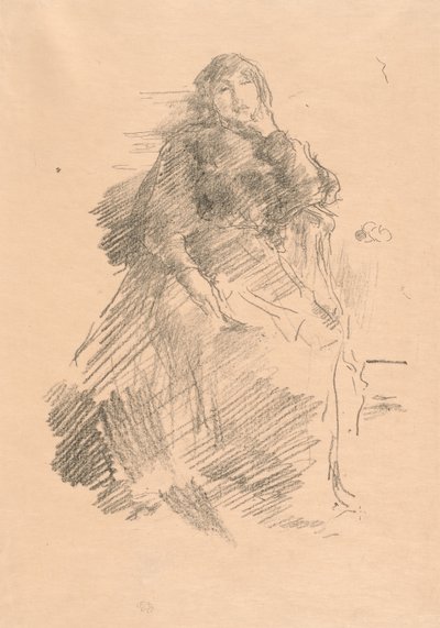 The Beautiful Lazy Lady by James Abbott McNeill Whistler