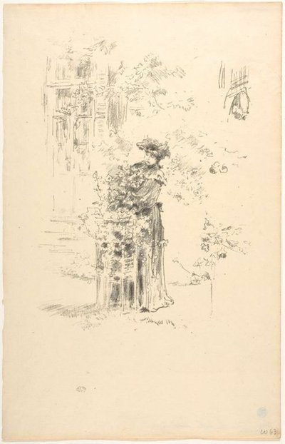 La Belle Jardinière by James Abbott McNeill Whistler