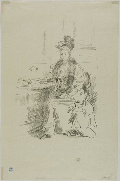 The Pretty New Yorker by James McNeill Whistler