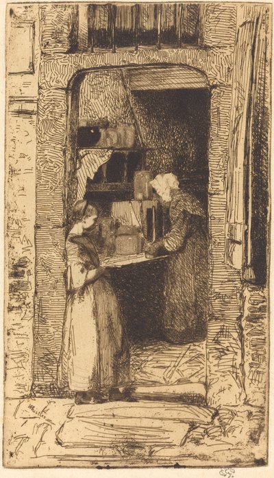 The Mustard Seller by James Abbott McNeill Whistler