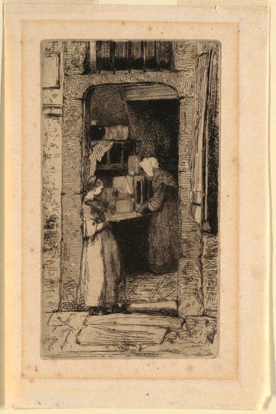 The Mustard Seller by James Abbott McNeill Whistler