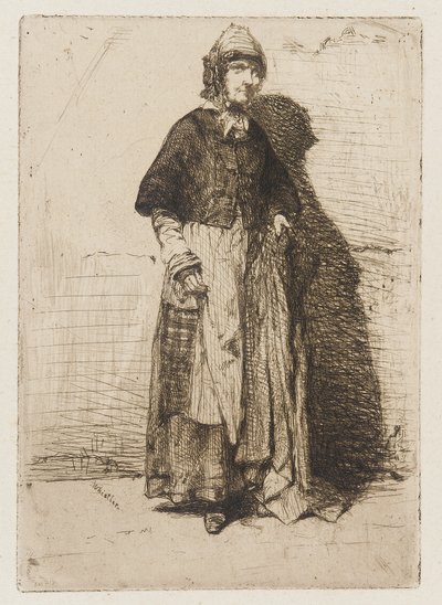 La Mère Gérard by James Abbott McNeill Whistler