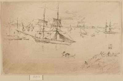 Lagoon--Noon by James Abbott McNeill Whistler