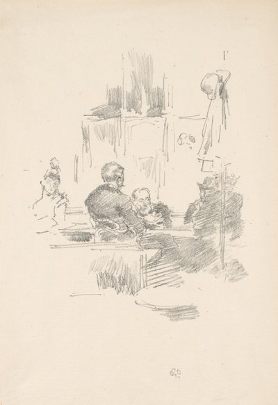 Late Picquet by James Abbott McNeill Whistler