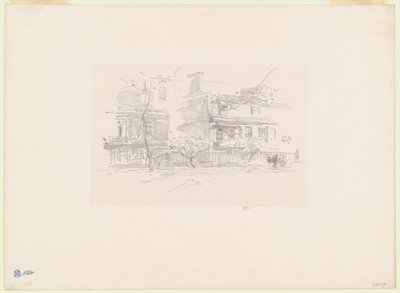 Lindsey Row, Chelsea by James McNeill Whistler