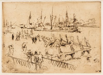 Little Dordrecht by James Abbott McNeill Whistler