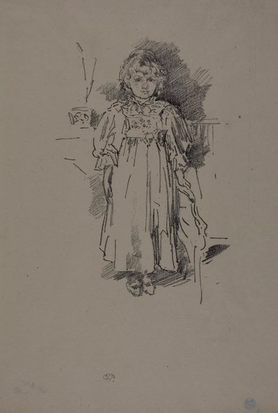 Little Evelyn by James Abbott McNeill Whistler