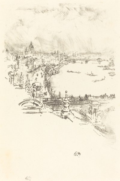 Little London by James Abbott McNeill Whistler