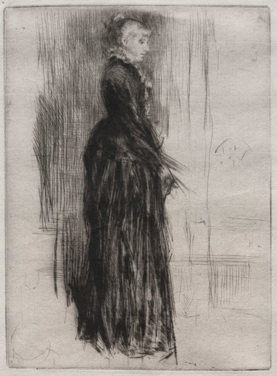 Little Velvet Dress by James McNeill Whistler