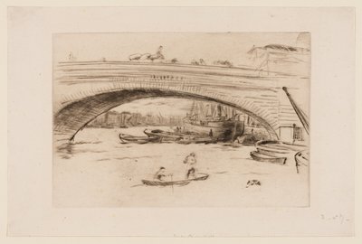 London Bridge by James Abbott McNeill Whistler