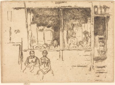 Melon-Shop, Hounsditch by James Abbott McNeill Whistler