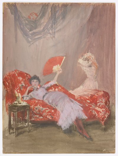 Milly Finch by James Abbott McNeill Whistler