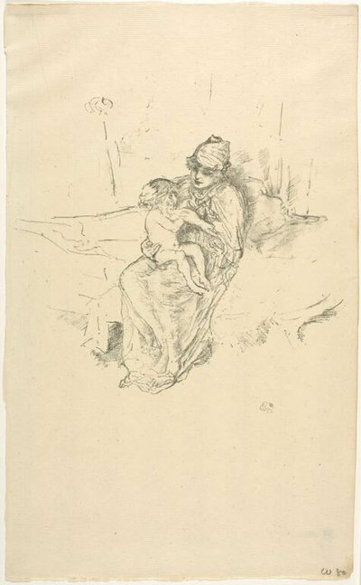 Mother and Child No. 1 by James McNeill Whistler