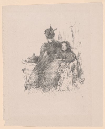 Mother and Daughter by James McNeill Whistler