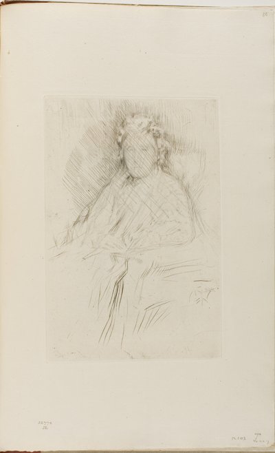 Mrs Leyland, Sr. by James Abbott McNeill Whistler