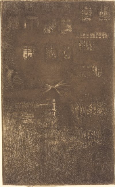 Nocturne: Dance House by James Abbott McNeill Whistler