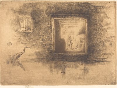 Nocturne: Furnace by James Abbott McNeill Whistler