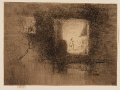 Nocturne: Furnace by James Abbott McNeill Whistler
