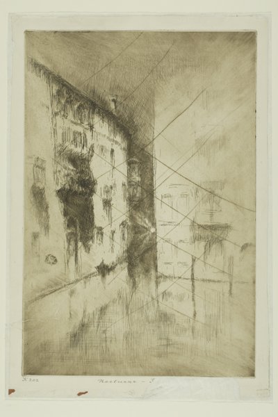 Nocturne: Palaces by James Abbott McNeill Whistler